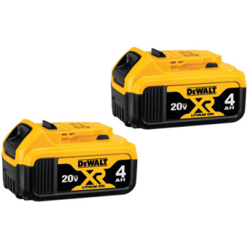 DCB204-2 JGO. 2 BATERÍAS 20V MAX 4.0AH XR LITHIUM ION