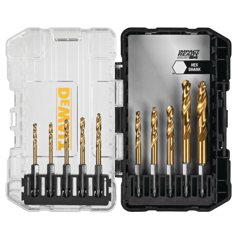 DD5160 JGO. BROCAS TITANIO IMPACT SISTEMA TOUGHCASE+ C/ESTUCHE DD5160 JGO. BROCAS TITANIO IMPACT SISTEMA TOUGHCASE+ C/ESTUCHE