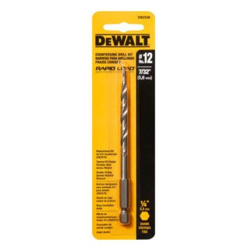 DW2540 BROCA BARRENA REEMPLAZO P/AVELLANADOR #12 7/32"
