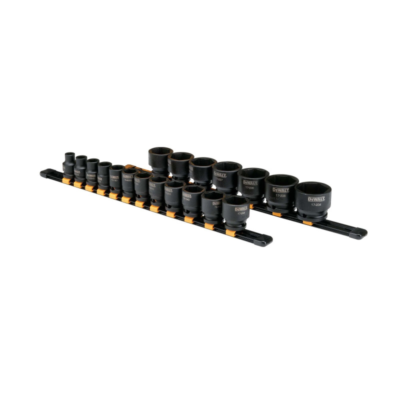 DWMT19240 JGO. 19 DADOS DE IMPACTO 6PT 1/2" DWMT19240 JGO. 19 DADOS DE IMPACTO 6PT 1/2"
