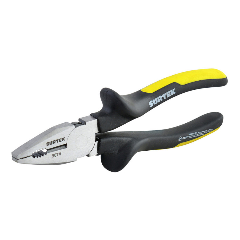 967V SURTEK Pinza para electricista 7" 1000V Surtek | DIHERESA 967V SURTEK Pinza para electricista 7" 1000V Surtek | DIHERESA