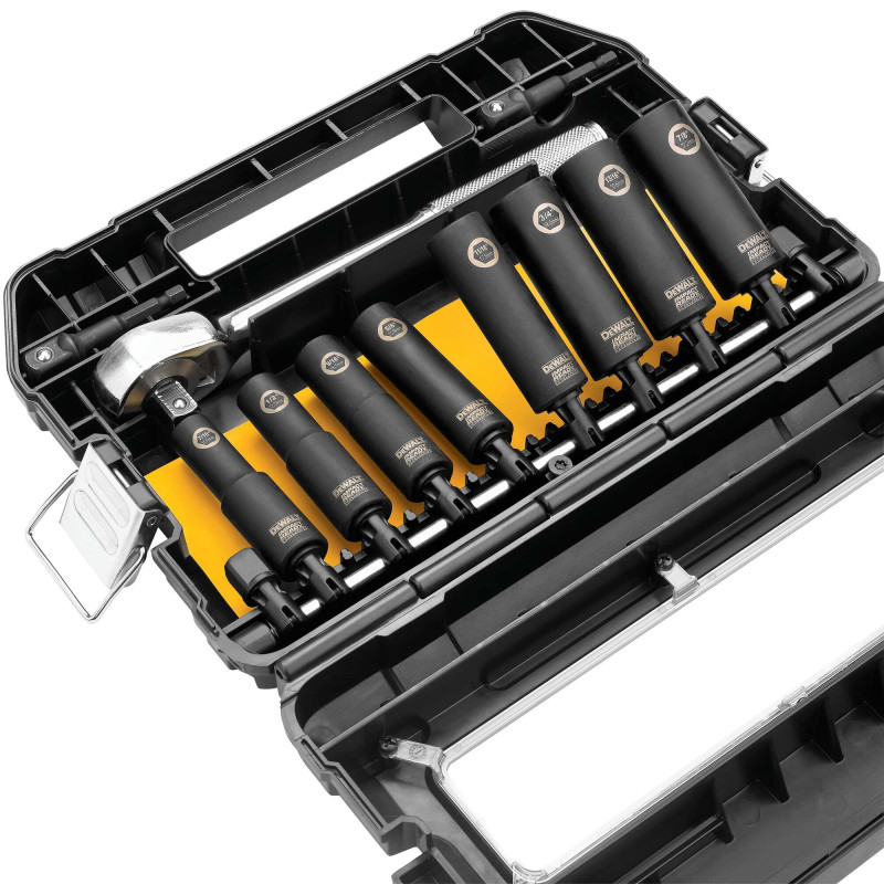 DW22812 JGO. 10 DADOS IMPACT READY 1/2" DW22812 JGO. 10 DADOS IMPACT READY 1/2"