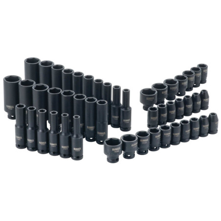 DWMT19251 JGO. 48 DADOS DE IMPACTO DE COMBINACIÓN 6PT 1/4"