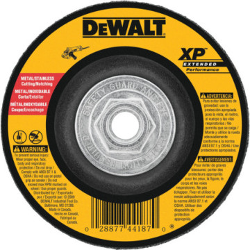 DW8813 DISCO ABRASIVO DE CORTE 5"X1/8"X5/8"-11 METAL