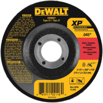 Disco corte diamantado dewalt dw8545 115 mm