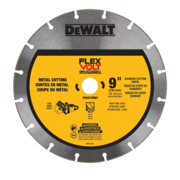DWAFV8901 DISCO CORTE DIAMANTE FLEXVOLT 9" METAL
