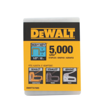 DWHTTA7085 GRAPAS 1/2" SERVICIO PESADO 5,000 PIEZAS