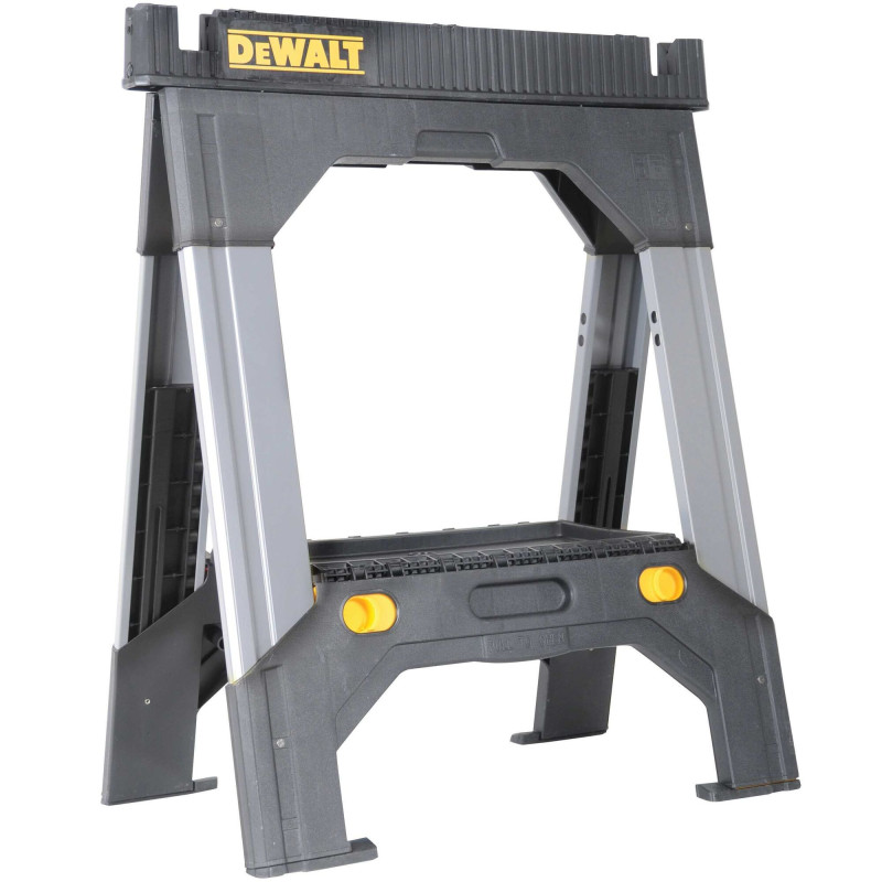 DWST11031 CABALLETE PEGABLE METAL AJUSTABLE SAWHORSE 600KG CARGA DWST11031 CABALLETE PEGABLE METAL AJUSTABLE SAWHORSE 600KG CARGA