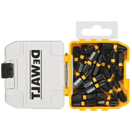 DWA1PH2IR30 JGO. 30 PUNTAS IMPACT #2 CRUZ DE 1" C/ESTUCHE TOUGHCASE+