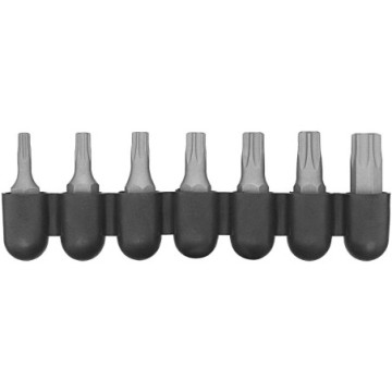 DW2067SCR JGO. 7 PUNTAS SEGURIDAD TORX 1" No. T10,T15,T20,T25,T27,T30,T40