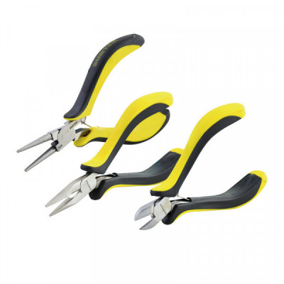 95P3 SURTEK Juego de 3 mini pinzas 4" Surtek | DIHERESA