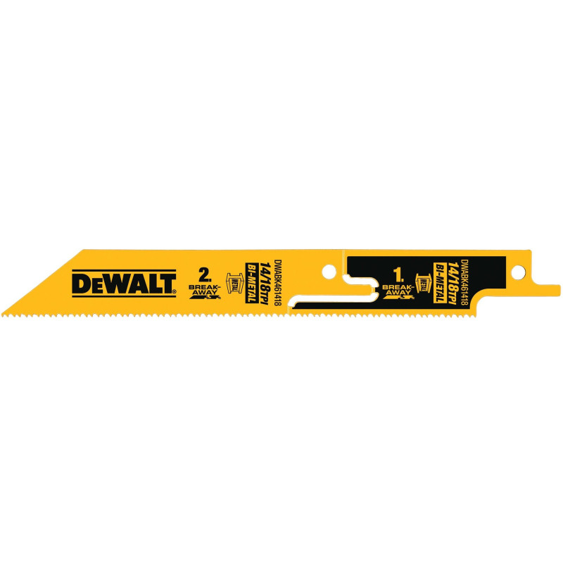DWABK461418 JGO. 5 SEGUETAS RECÍPROCAS 6" BREAKAWAY METAL DWABK461418 JGO. 5 SEGUETAS RECÍPROCAS 6" BREAKAWAY METAL