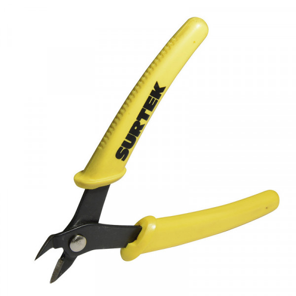 948 SURTEK Pinza para electrónica corte al ras 5" Surtek | DIHERESA