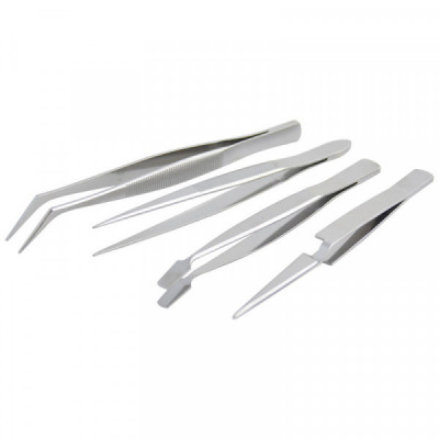 115200 SURTEK Juego de 4 pinzas precisión tipo tweezer Surtek | DIHERESA