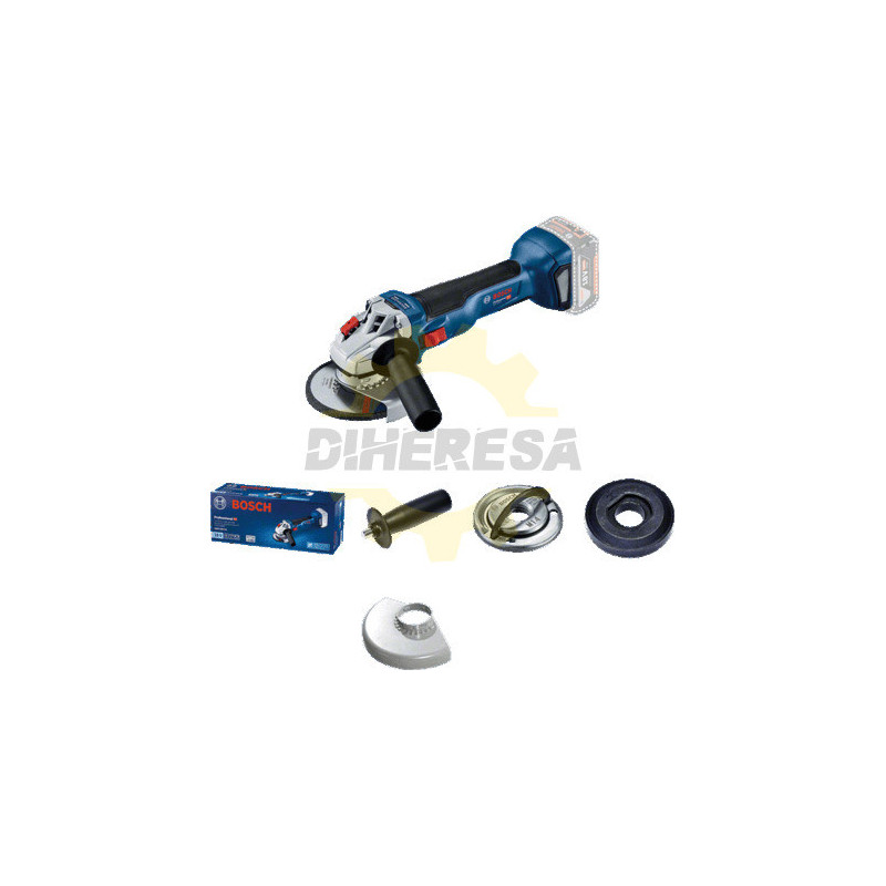 06019J40E0 Miniamoladora Angular GWS 18V-10 (Baretool) Brushless