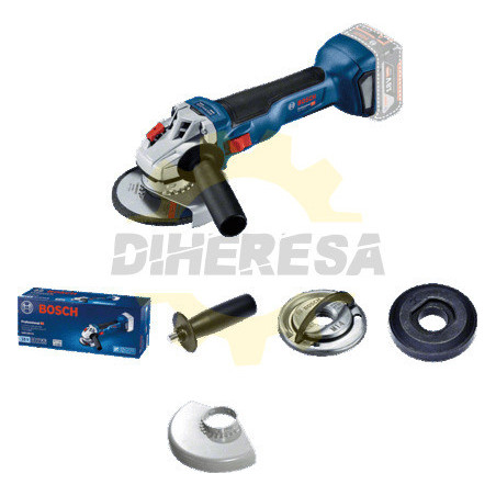 06019J40E0 Miniamoladora Angular GWS 18V-10 (Baretool) Brushless