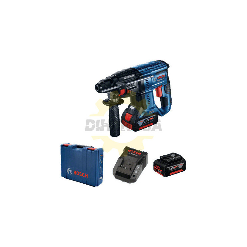 06119111G0 Martillo Perforador GBH 180-LI Brushless (maletín) 06119111G0 Martillo Perforador GBH 180-LI Brushless (maletín)