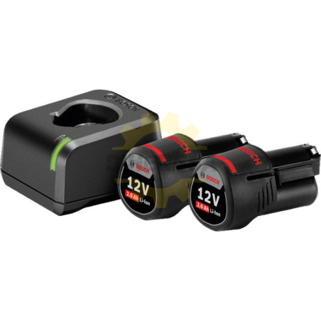1600A021KR Cargador STARTER KIT 12V (2 Baterias + cargador)