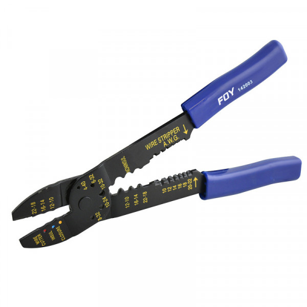 142003 FOY Pinza pelacable 10-22AWG 9" Foy | DIHERESA