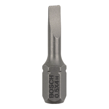 2607001457 PUNTA PLANA 0.5 x 4mm 1"  |  3pz.
