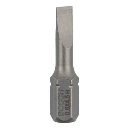 2607001459 PUNTA PLANA 0.6 x 4.5mm 1"  |  3pz.