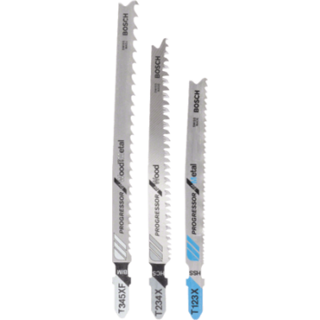 2607010515 SET SEGUETAS METAL Y MADERA T123X, T234X y T345XF