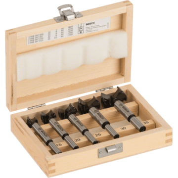 2607018750 SET BROCAS BISAGRA MADERA     |  5 pz