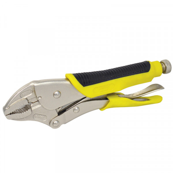 115096 SURTEK Pinza de presión recta 10" bimaterial Surtek | DIHERESA