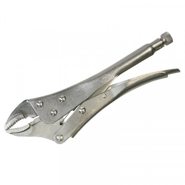 142068 FOY Pinza de presión quijada curva 5" FOY | DIHERESA