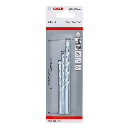 2608590127 SET BROCAS CYL-1  |  3pz.