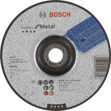 2608600316 DISCO ABR.  |  CORTE  |  EXPERT  |  METAL  |  CTO DEPRIMIDO  |  7"x1/8"