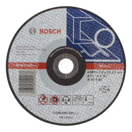 2608600321 DISCO ABR.  |  CORTE  |  EXPERT  |  METAL  |  CTO RECTO  |  7"x1/8"