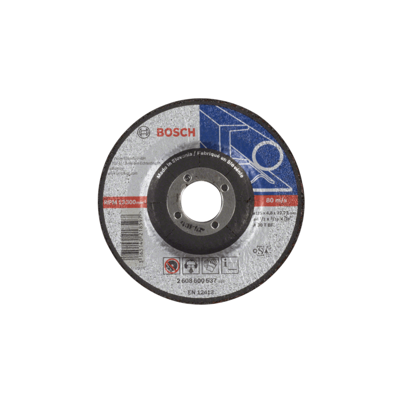 2608600537 DISCO ABR. | DESBASTE | EXPERT | METAL | CTO DEPRIMIDO | 4-1/2"x3/16" 2608600537 DISCO ABR. | DESBASTE | EXPERT | METAL | CTO DEPRIMIDO | 4-1/2"x3/16"