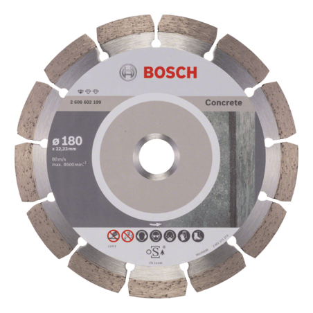 2608602199 DISCO DIAM.  |  PROFESSIONAL  |  CONCRETO  |  SEGMENTADO  |  7"