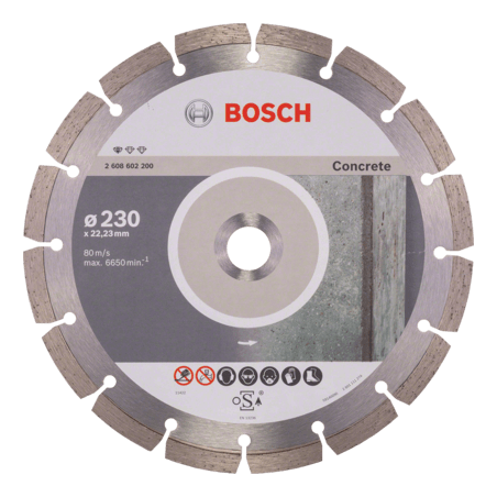 2608602200 DISCO DIAM.  |  PROFESSIONAL  |  CONCRETO  |  SEGMENTADO  |  9"