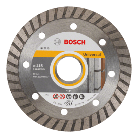 2608602393 DISCO DIAM.  |  PROFESSIONAL  |  UNIVERSAL  |  TURBO  |  4 1/2"