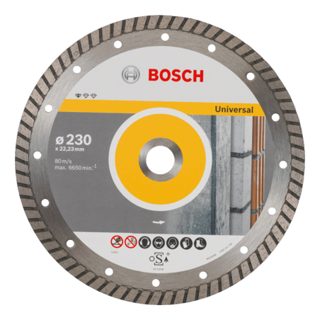 2608602397 DISCO DIAM.  |  PROFESSIONAL  |  UNIVERSAL  |  TURBO  |  9"