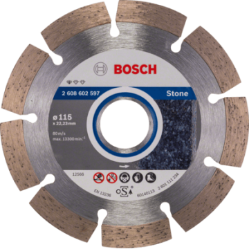 2608602597 DISCO DIAM.  |  PROFESSIONAL  |  PIEDRA  |  SEGMENTADO  |  4 1/2"