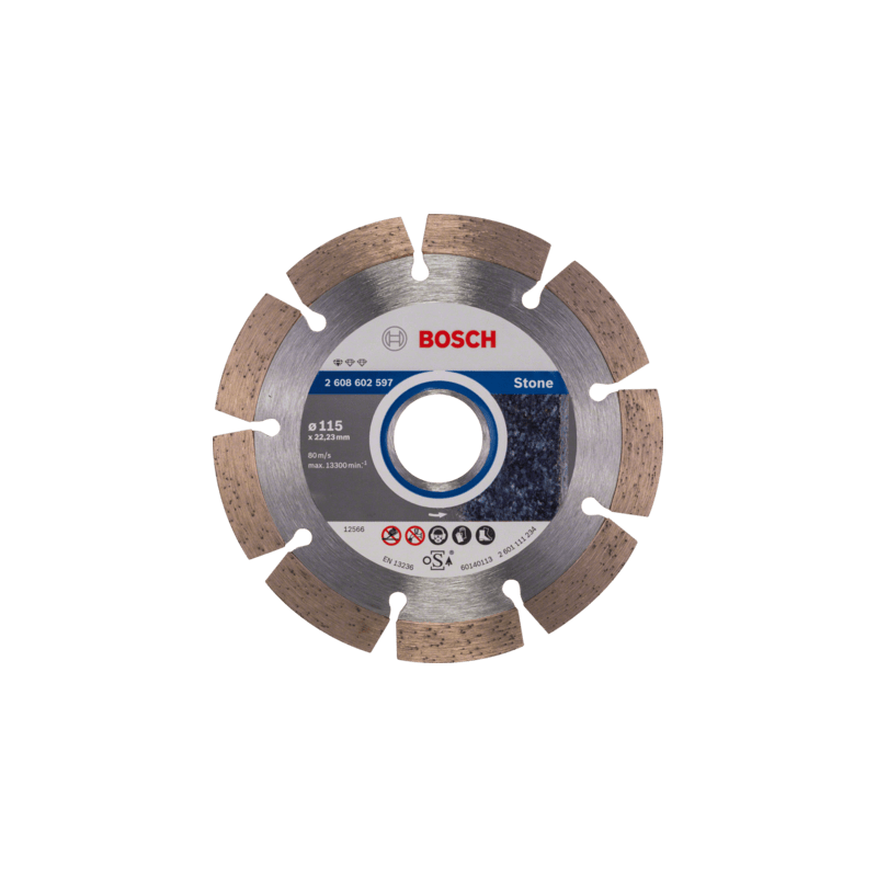 2608602597 DISCO DIAM. | PROFESSIONAL | PIEDRA | SEGMENTADO | 4 1/2" 2608602597 DISCO DIAM. | PROFESSIONAL | PIEDRA | SEGMENTADO | 4 1/2"