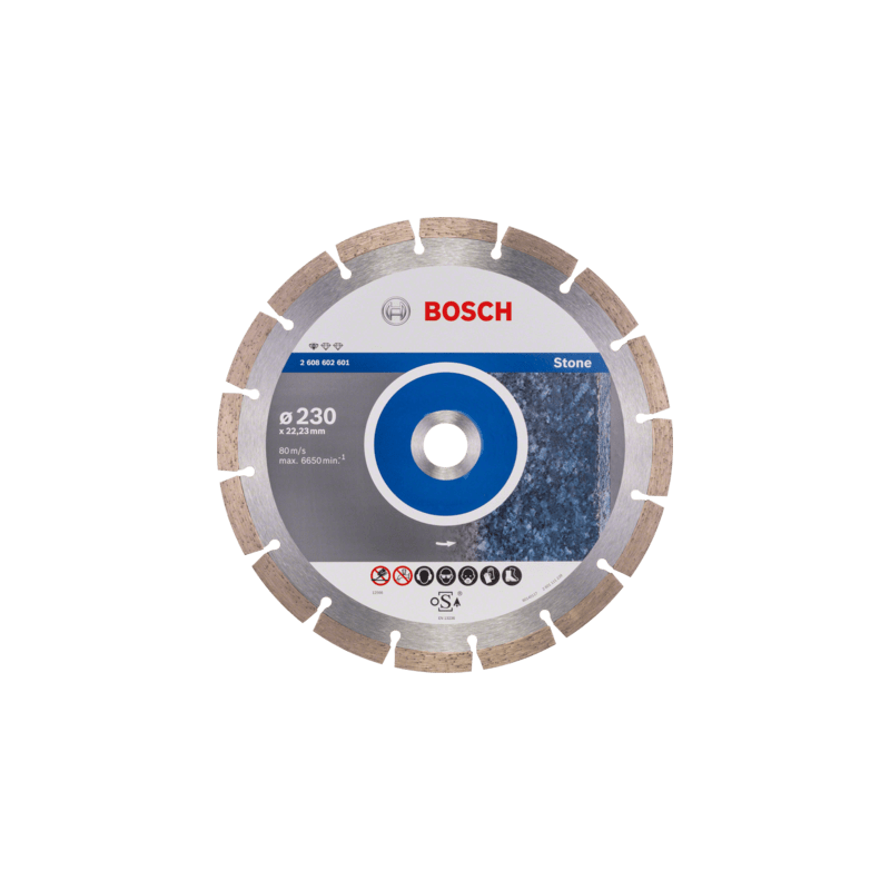 2608602601 DISCO DIAM.  |  PROFESSIONAL  |  PIEDRA  |  SEGMENTADO  |  9"