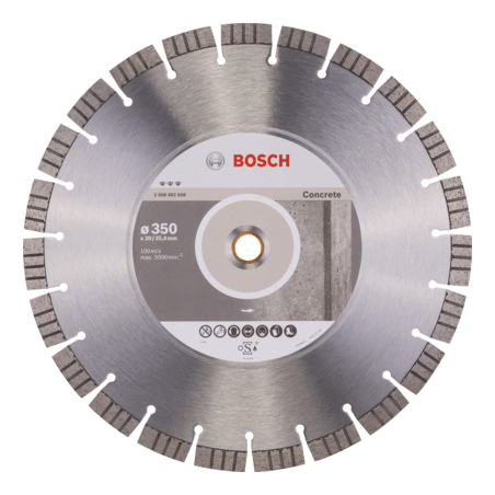 2608602658 DISCO DIAM.  |  BEST  |  CONCRETO  |  SEGMENTADO  |  14"