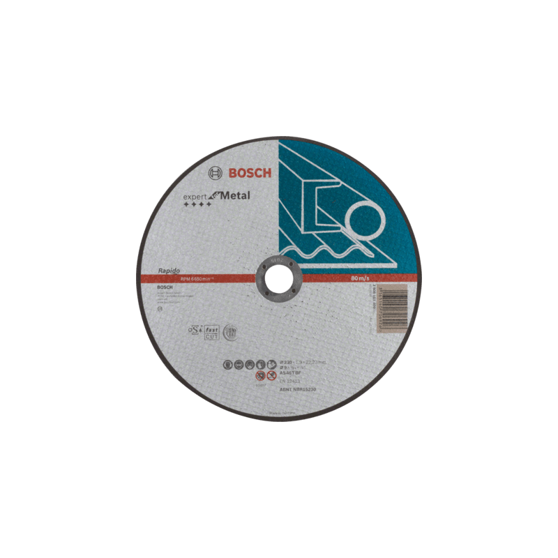 2608603400 DISCO ABR. | CORTE | EXPERT | METAL | CTO RECTO | 9"x5/64" | ULTRA DELGADO 2608603400 DISCO ABR. | CORTE | EXPERT | METAL | CTO RECTO | 9"x5/64" | ULTRA DELGADO