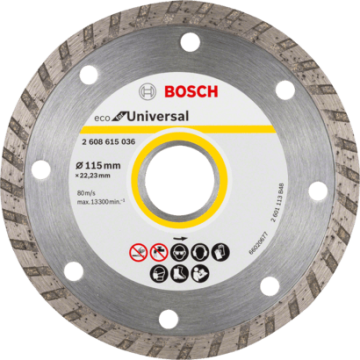 2608615036 D. DIAM.  |  ECO  |  TURBO  |  4 1/2"