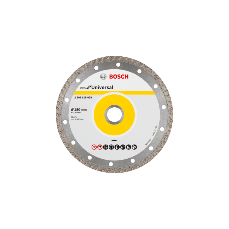 2608615038 D. DIAM. | ECO | TURBO | 7" 2608615038 D. DIAM. | ECO | TURBO | 7"