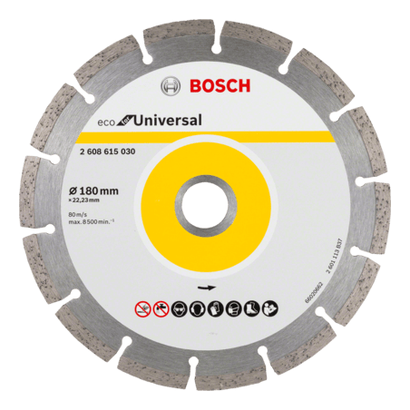 2608615043 D. DIAM.  |  ECO  |  SEGMENTADO  |  7"  |  10 pzs