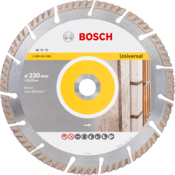 2608615065 DISCO DIAM.  |  UNIVERSAL  |  SEGMENTADO  |  9"