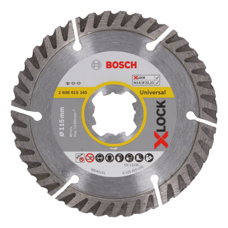 2608615165 X-LOCK Diam.Standard Universal: 115mm