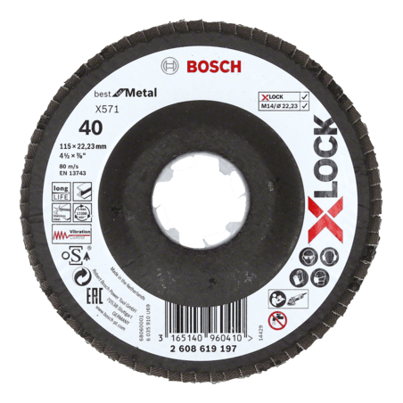 2608619197 FLAP | X571 BEST METAL | X-LOCK I 5" I G40