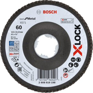 2608619198 FLAP | X571 BEST METAL | X-LOCK I 5" I G60