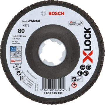 2608619199 FLAP | X571 BEST METAL | X-LOCK I 5" I G80